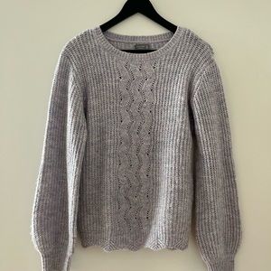 Girls size 14 lavender sweater